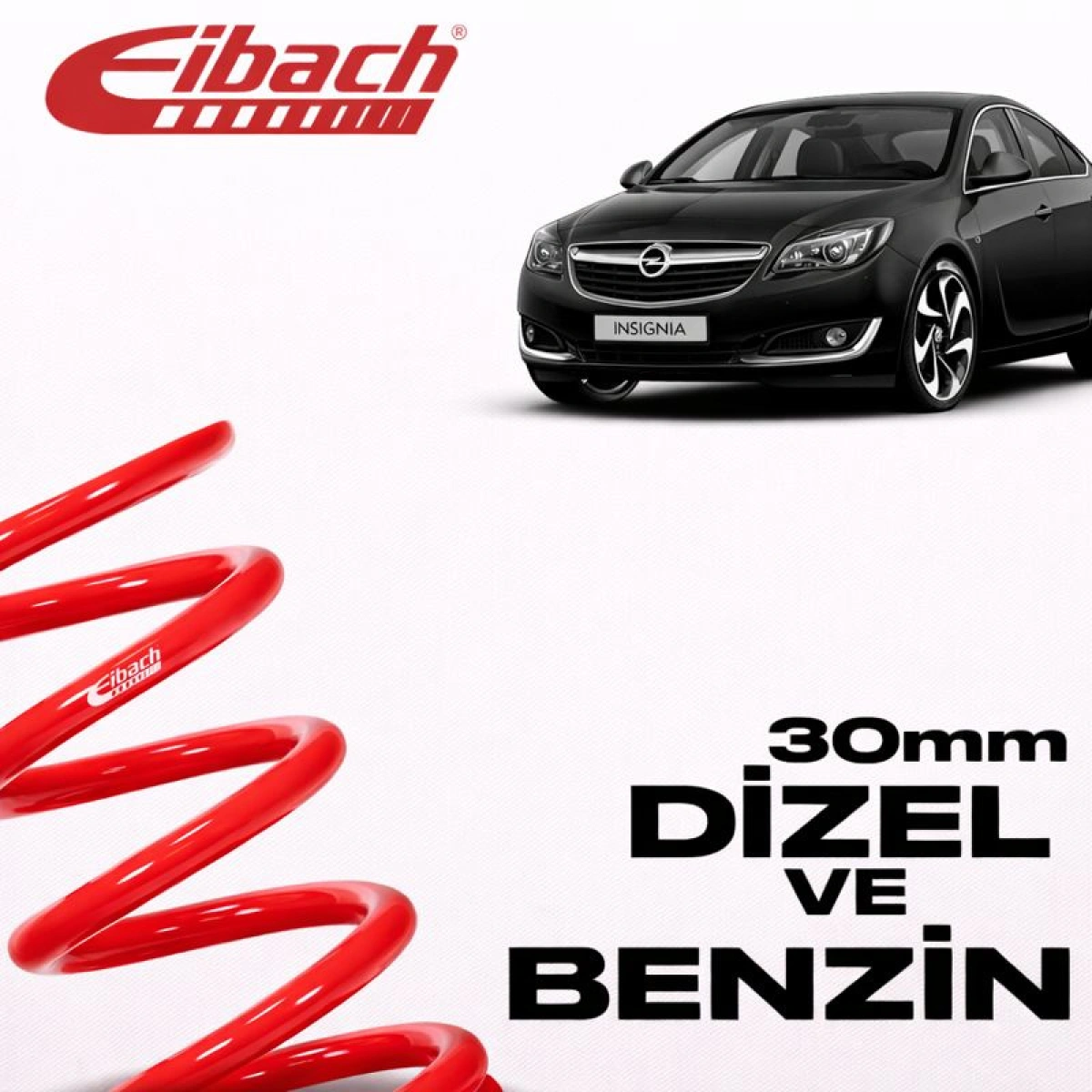 Eibach Opel İnsignia A Pro-Kit 30 MM E10-65-019-02-22 Spor Helezon Yay