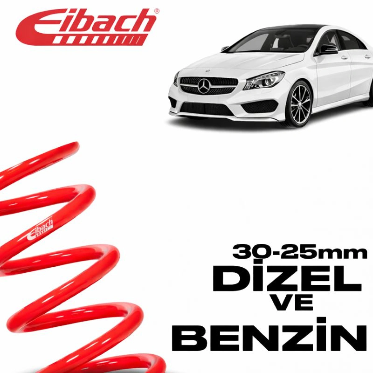 Eibach Mercedes-Benz A CLA C117 30/25 mm Pro-Kit E10-25-033-01-22 Spor Helezon Yay