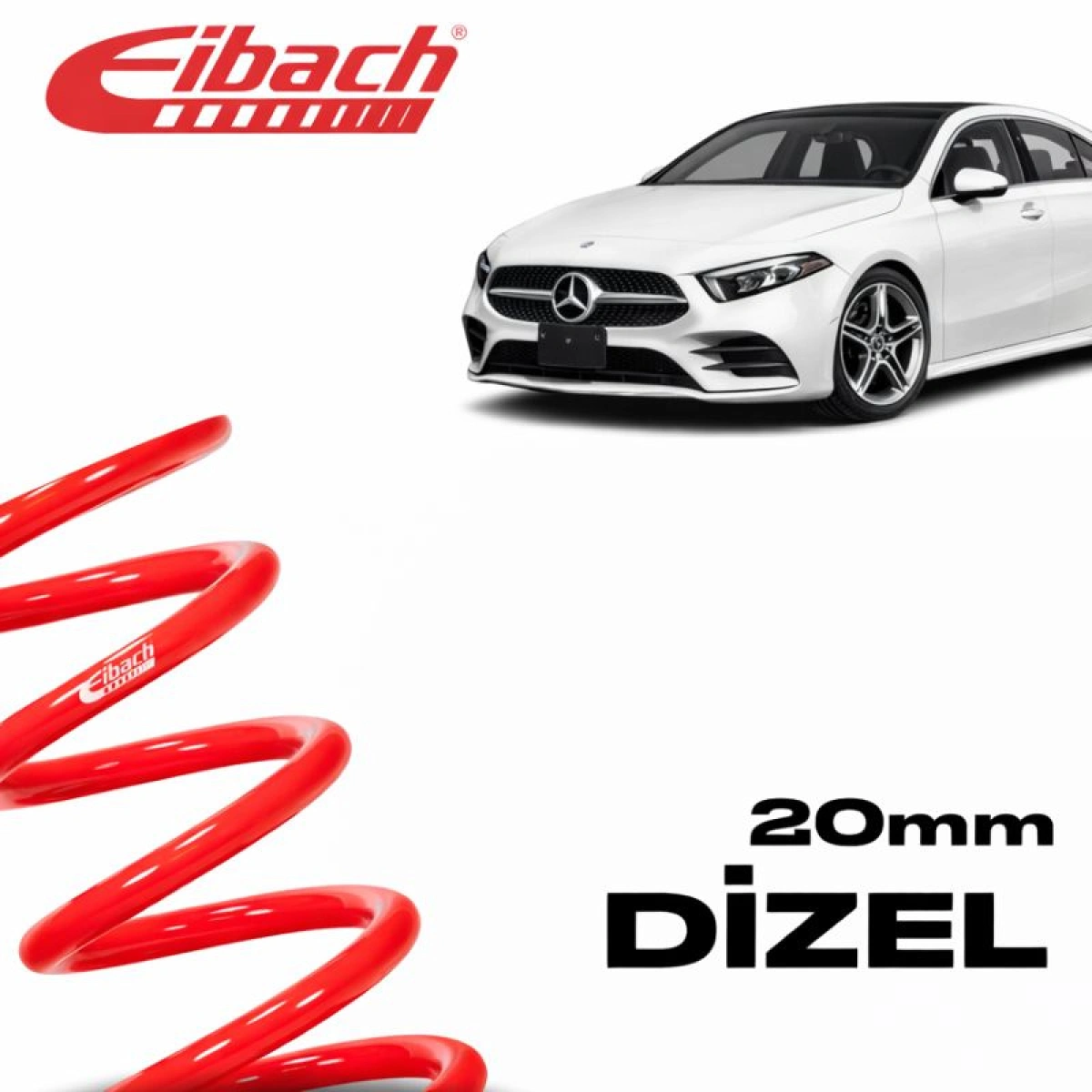 Eibach Mercedes A Serisi W177 A180D-A200D- A250 Pro-Kit 20 Mm E10-25-043-05-22 Spor Helezon Yay