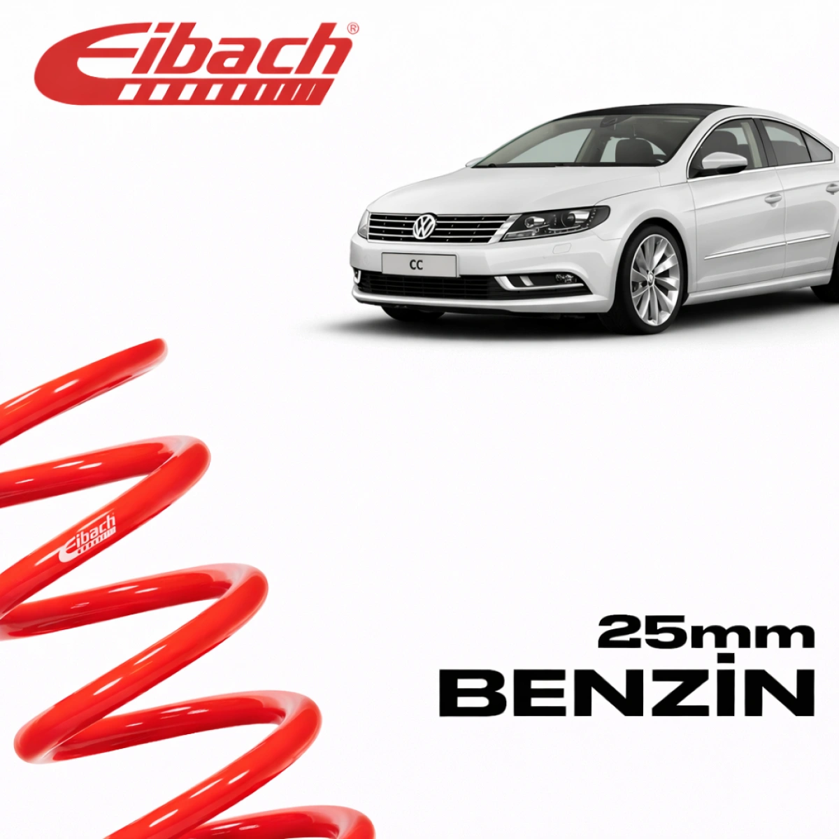 Eibach Volkswagen Passat Cc 25 Mm Pro-Kit E10-85-016-08-22 Spor Helezon Yay