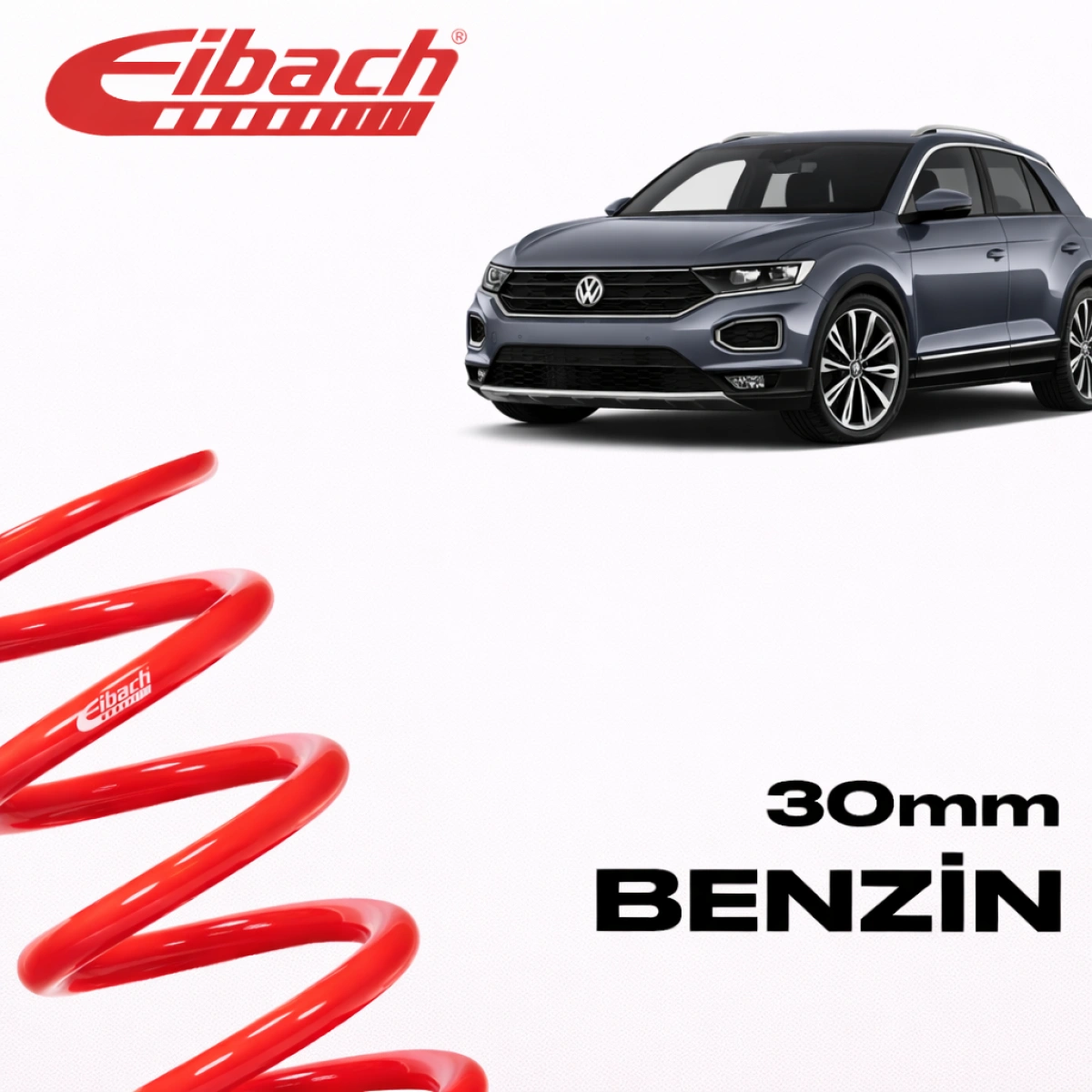 Eibach Volkswagen T-Roc Pro-Kit 30 MM E10-85-046-01-22 Spor Helezon Yay
