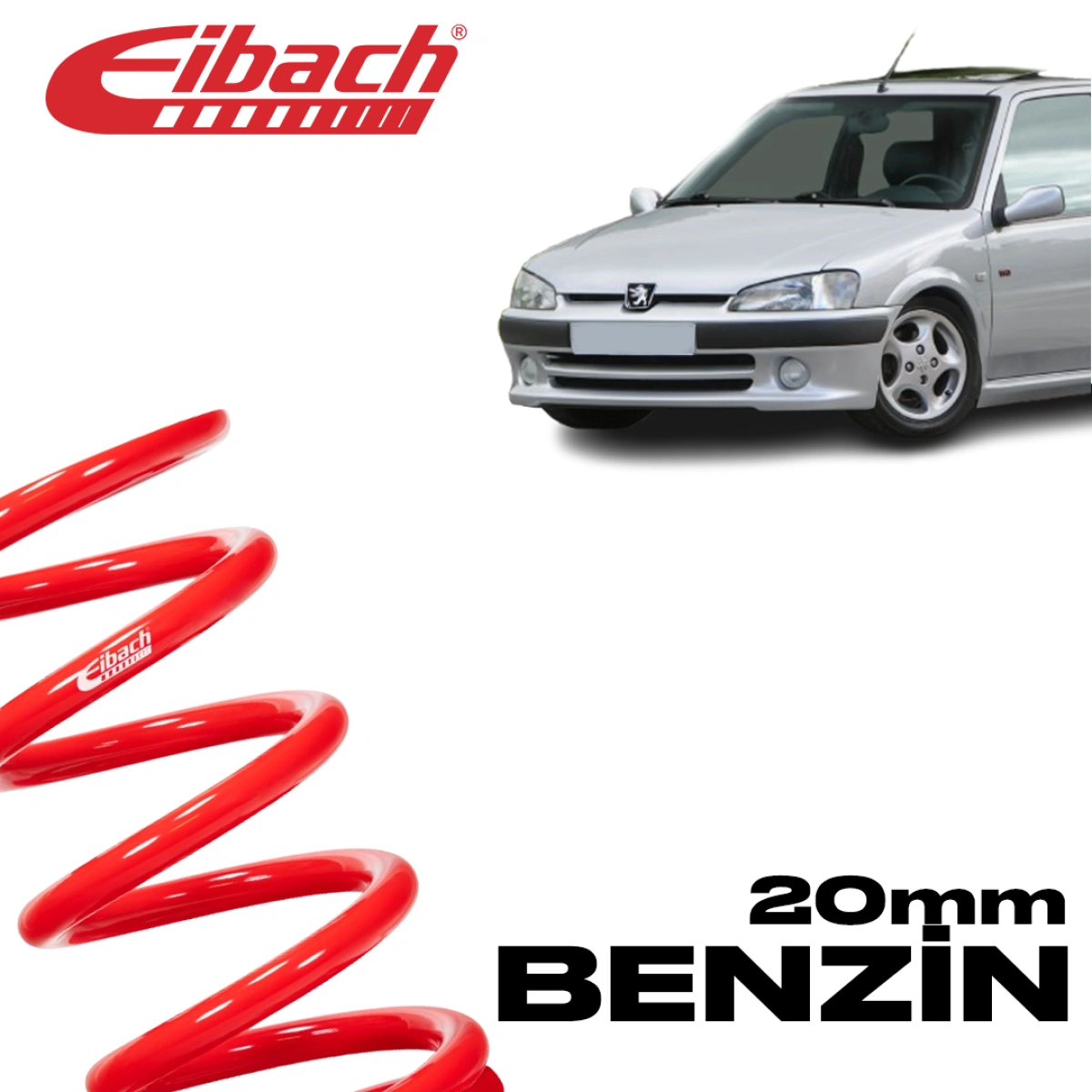 Eibach Peugeot 106 Gti Pro-Kit 20 mm E7016-120 Spor Helezon Yay
