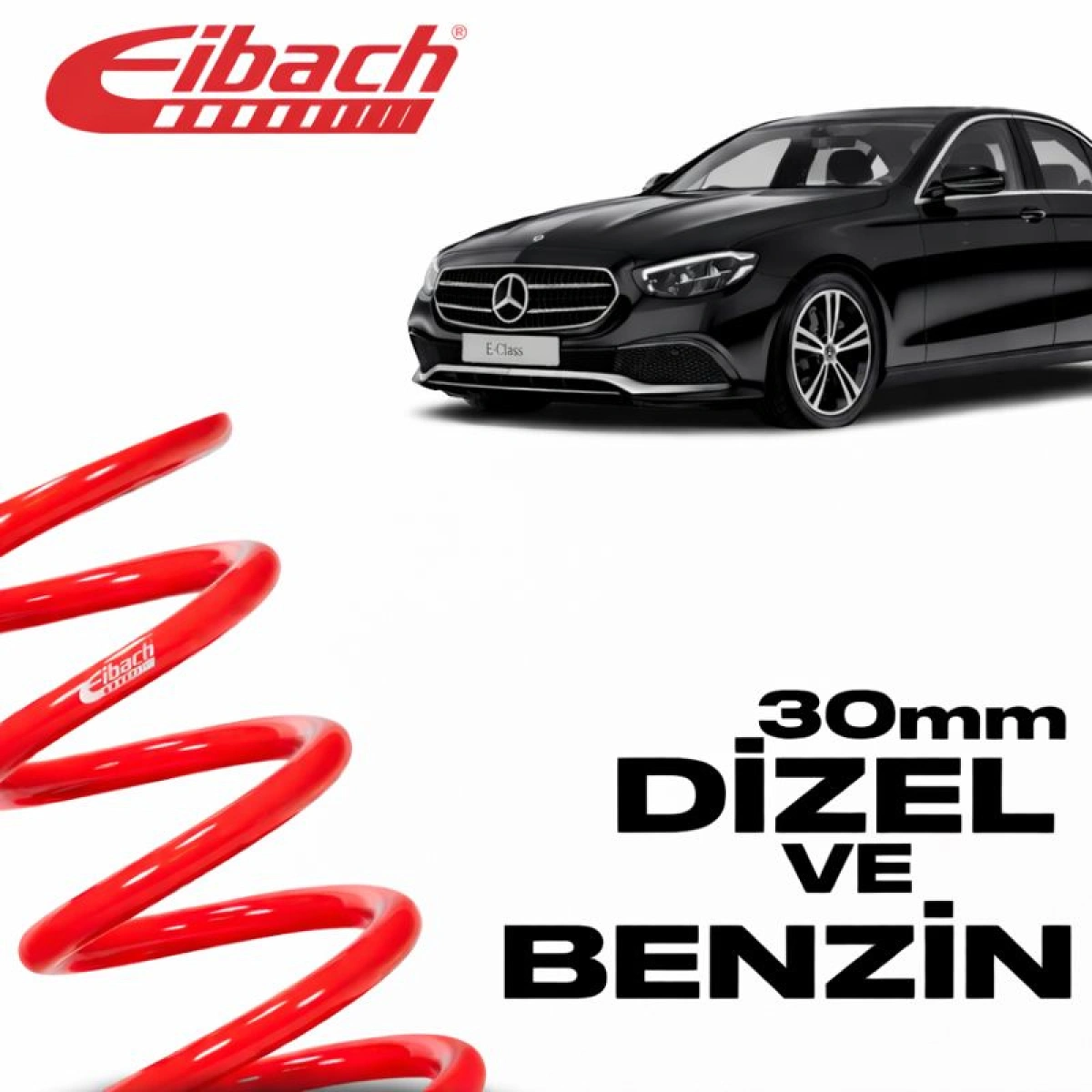 Eibach Mercedes E-Klasse (W213) Pro-Kit 30 MM E10-25-040-01-22 Spor Helezon Yay