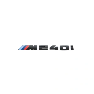 Bmw M240i Parlak Siyah Bagaj Amblemi