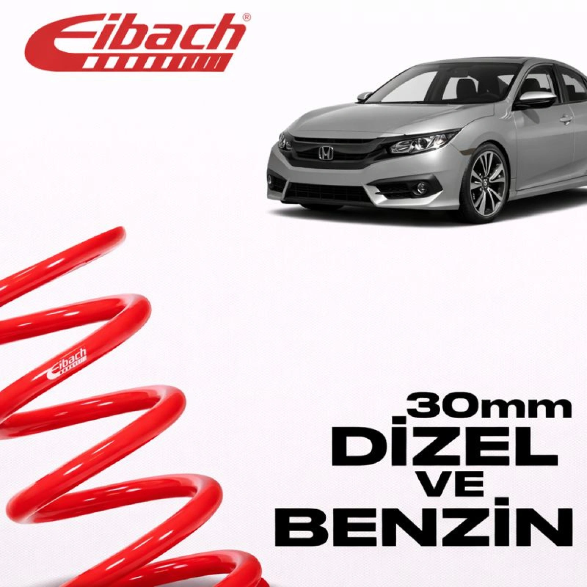 Eibach Honda Civic Fc5 - Fk7 - Fe1 Pro-Kit 30Mm E10-40-036-04-22 Spor Helezon Yay