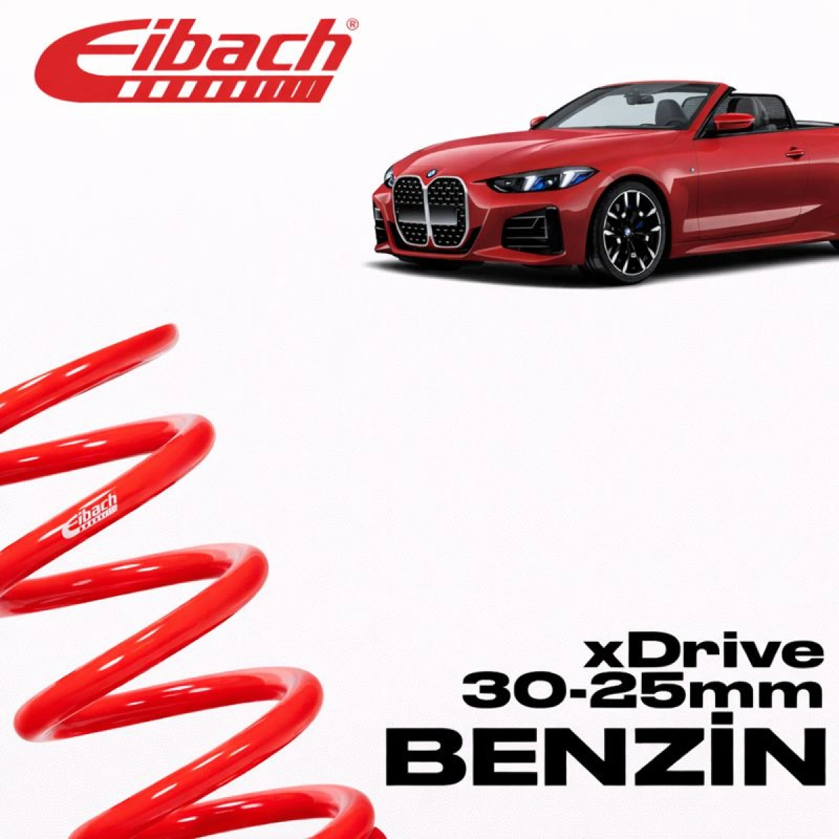 Eibach Bmw 4 Serisi G23 430İ-430İ Xdrive-M 440İ-M 440İ Xdrive 30/25 Mm Pro-Kit E10-20-045-11-22 Spor Helezon Yay