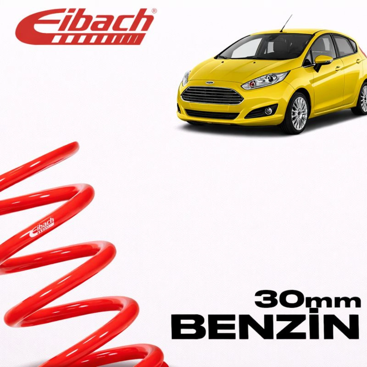 Eibach Ford Fiesta Mk6-Mk7 1.0-1.4-1.6 30 Mm Pro-Kit E10-35-020-01-22 Spor Helezon Yay