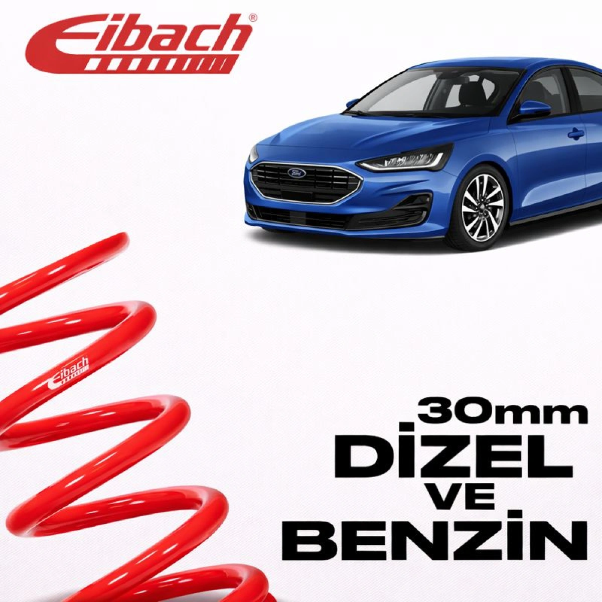 Eibach Ford Focus 4 Pro-Kit 30 Mm E10-35-047-01-22 Spor Helezon Yay
