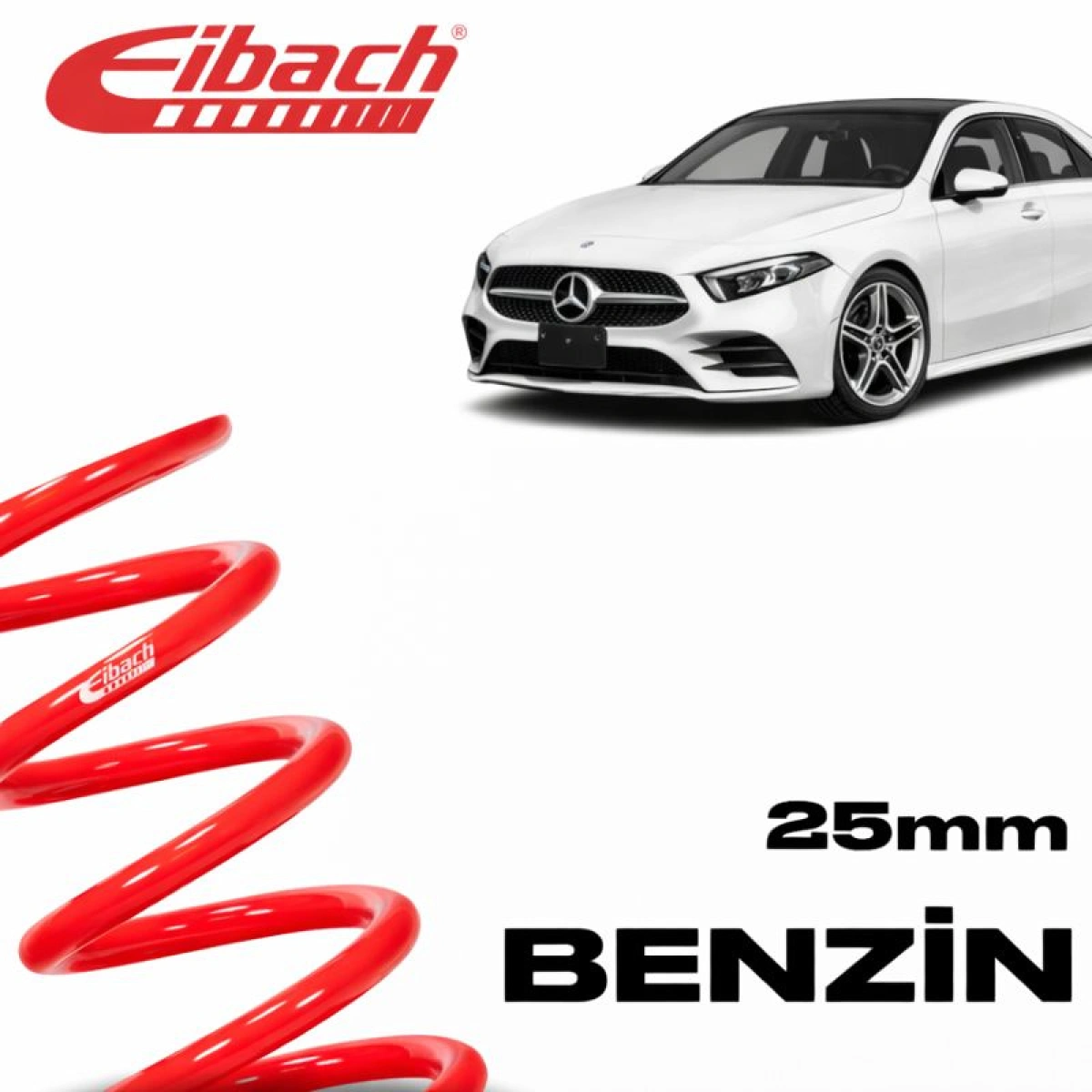 Eibach Mercedes A Serisi W177 A180-A200 Pro-Kit 25 Mm E10-25-043-01-22 Spor Helezon Yay
