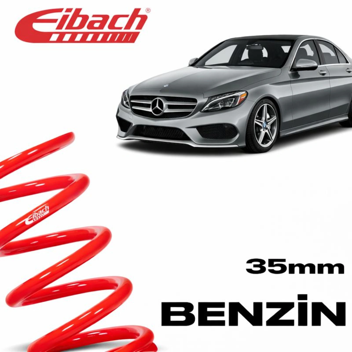 Eibach Mercedes C Serisi W205 Pro-Kit 35 Mm E10-25-036-01-22 Spor Helezon Yay
