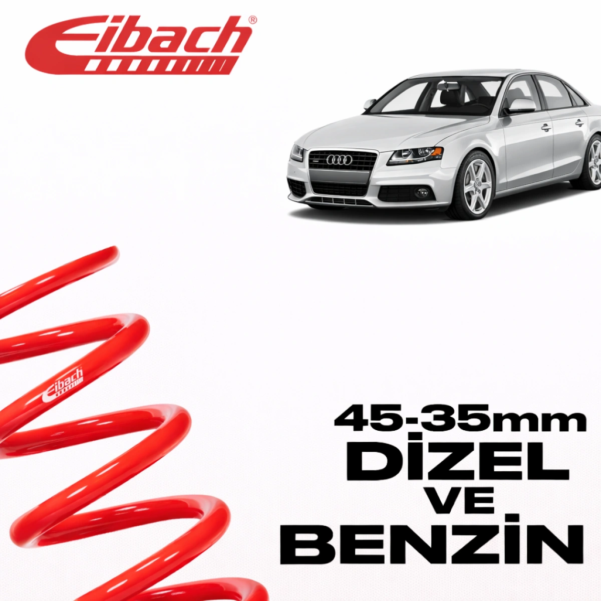 Eibach Audi A4 B8 Sportline 45 Mm / 35 Mm E20-15-011-01-22 Spor Helezon Yay