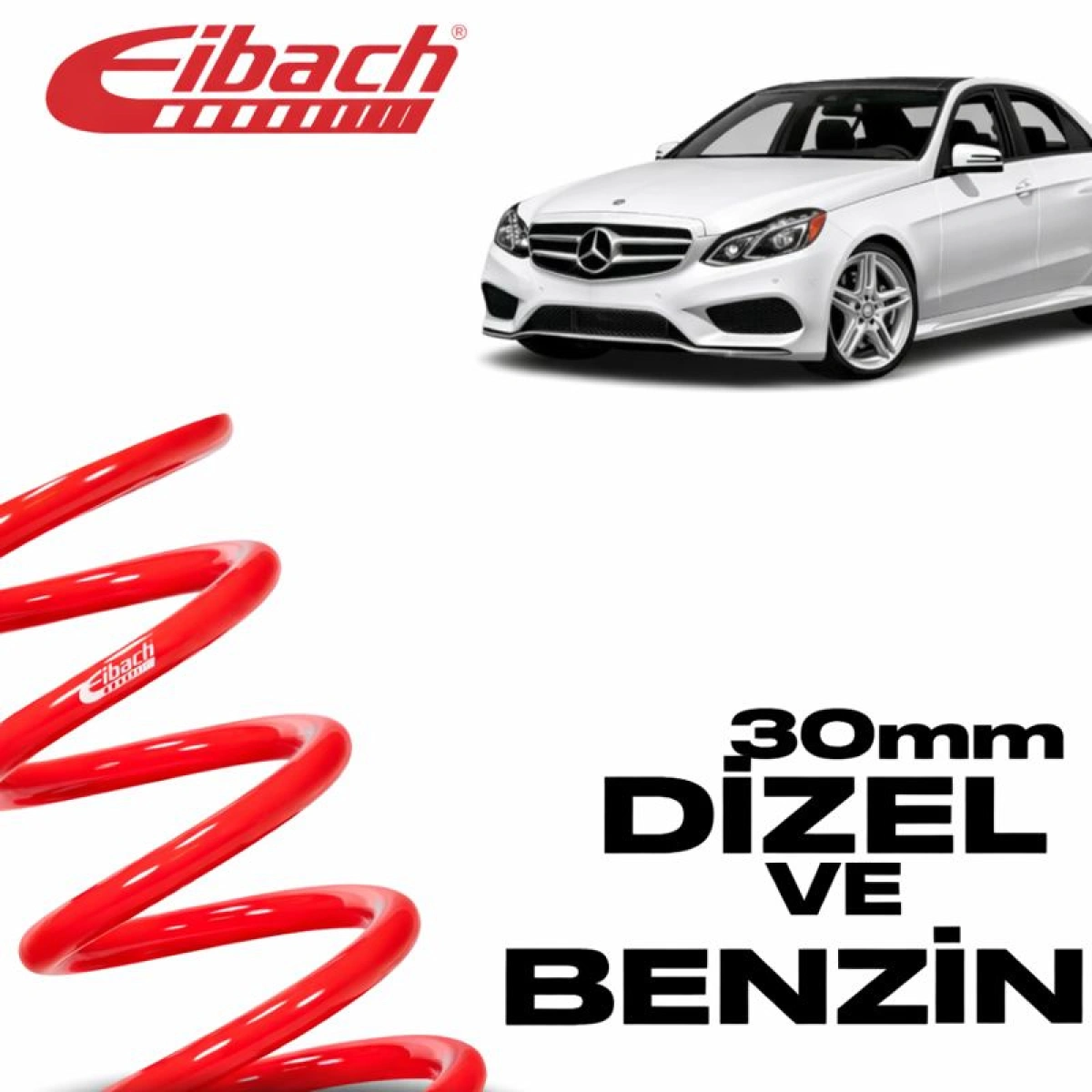 Eibach Mercedes E-Klasse (W212) Pro-Kit 30 MM E10-25-021-02-22 Spor Helezon Yay