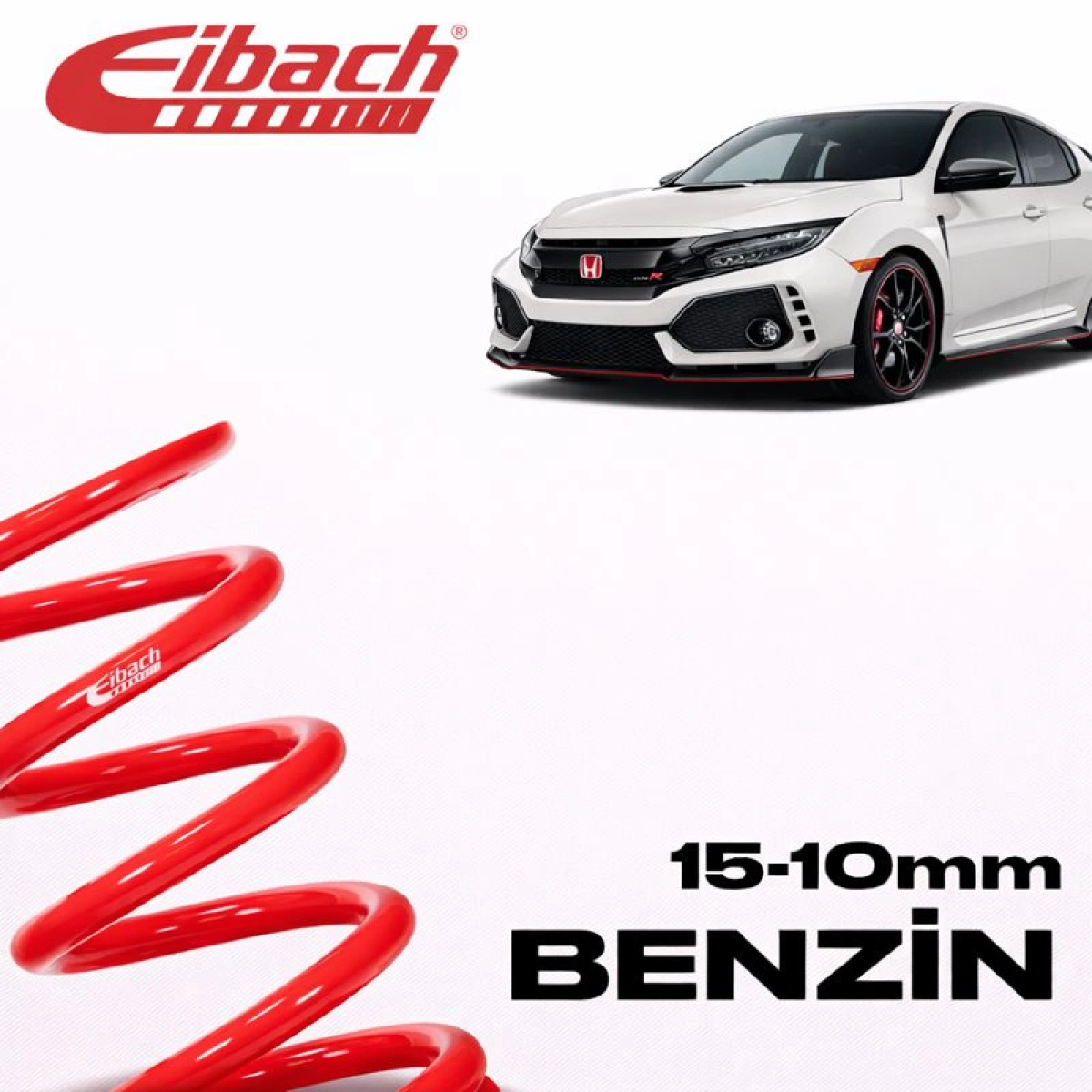 Eibach Honda Civic Type-R Fk8-Fl5 15/10 Mm Pro-Kit E10-40-036-06-22 Spor Helezon Yay
