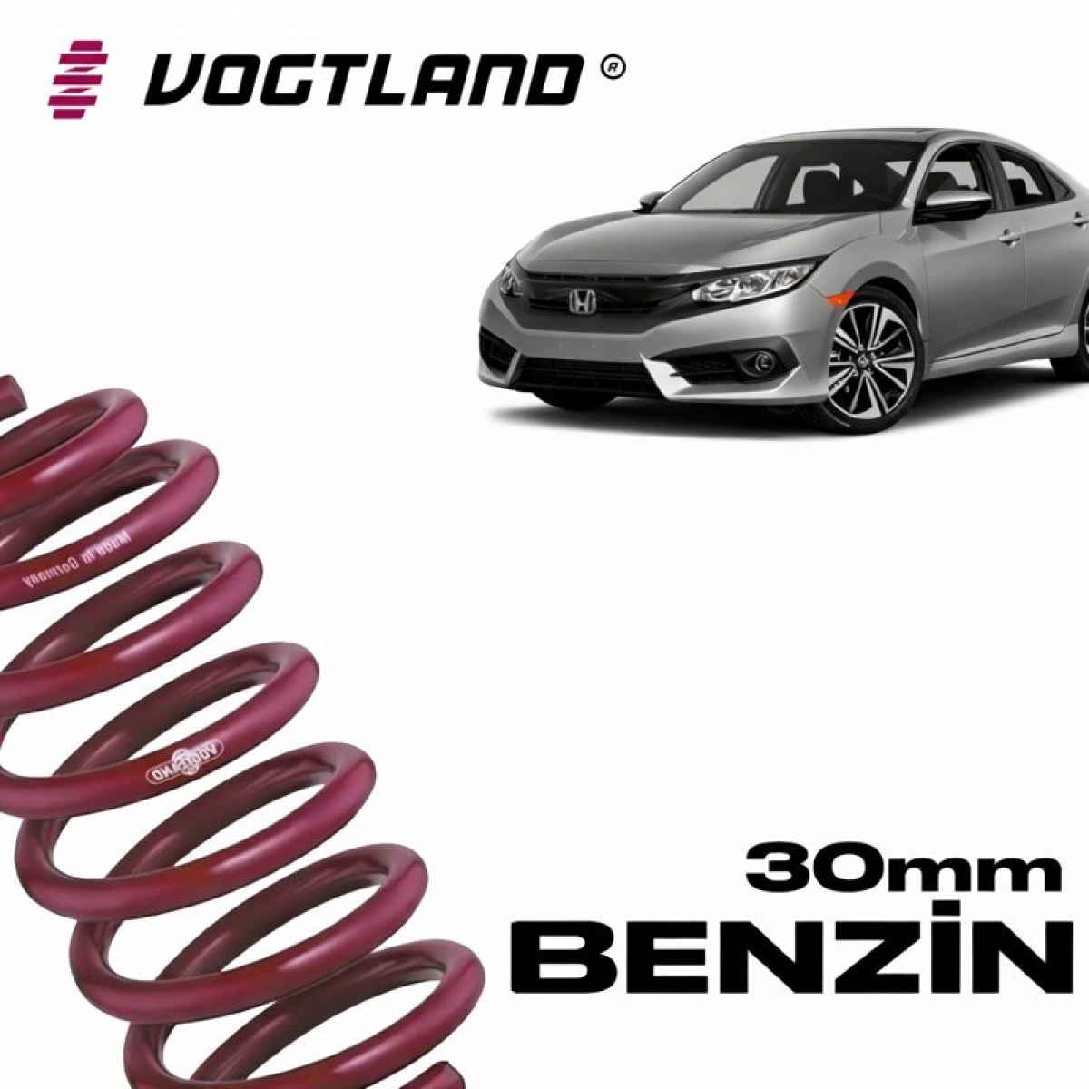 Vogtland 957079 Honda Civic Fc-Fk 30mm Spor Yay