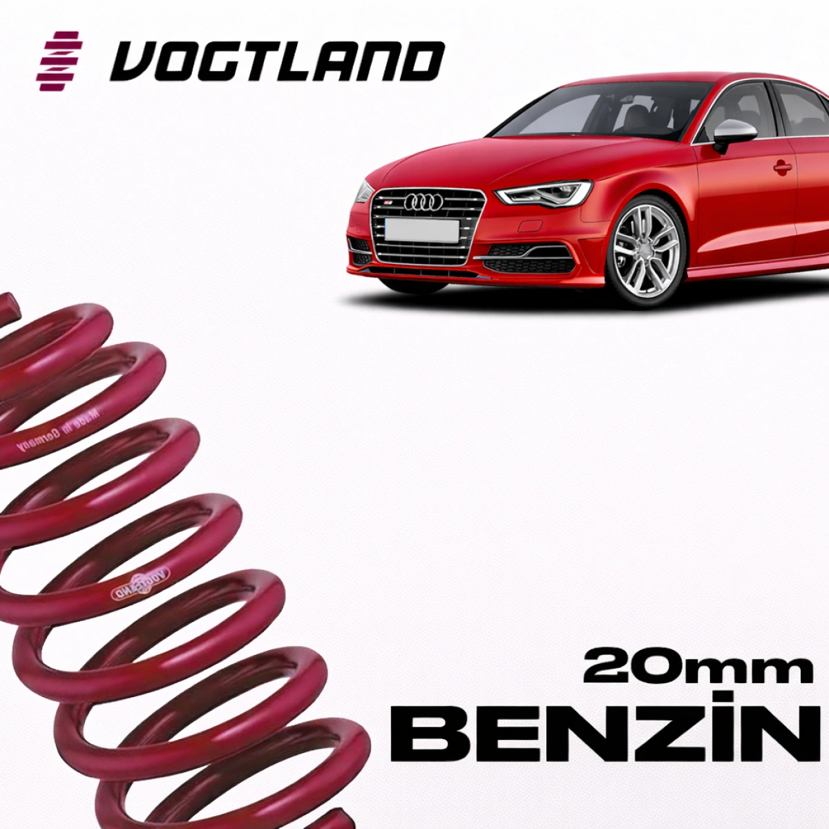 Vogtland 951716 Audi S3 8V 20mm Spor Yay