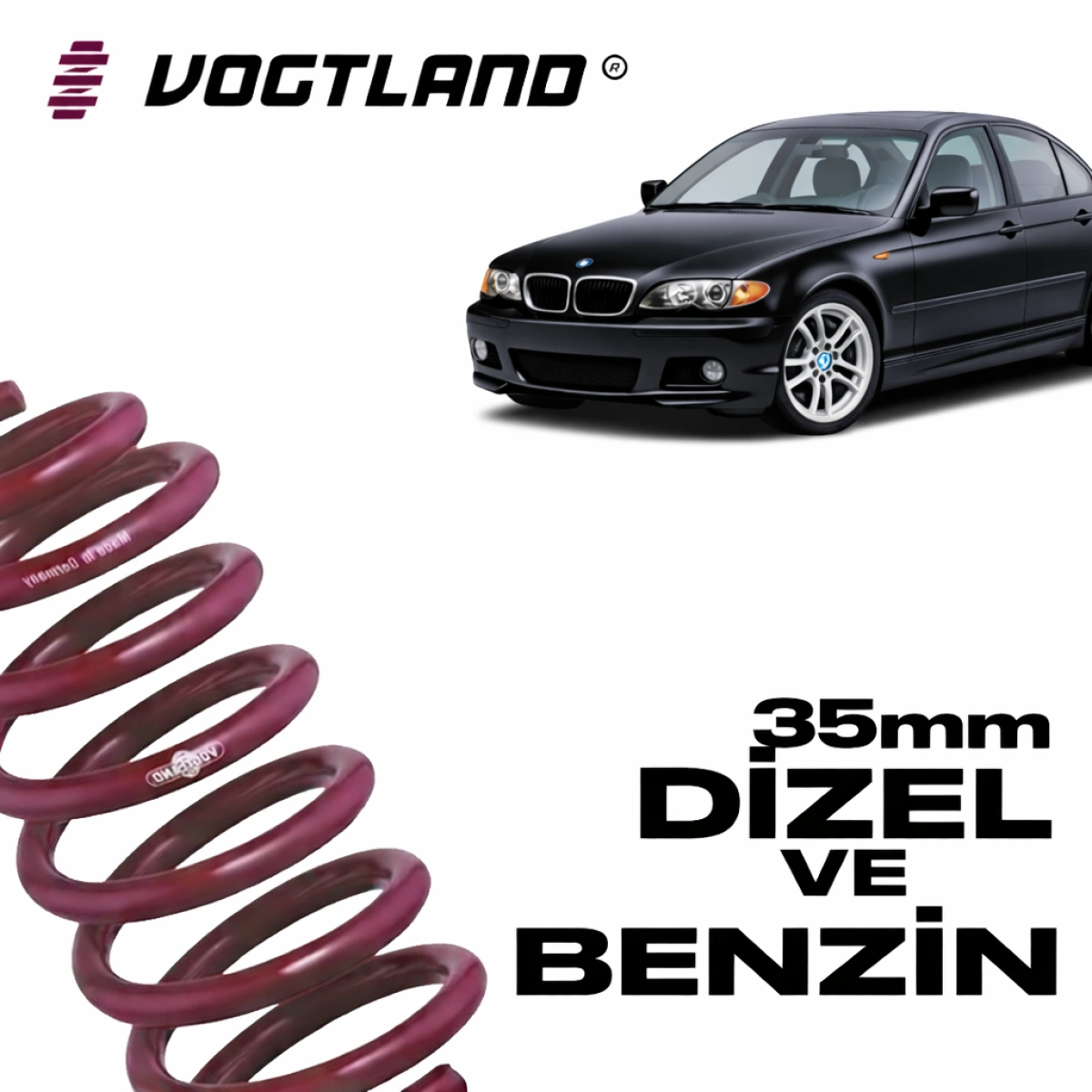 Vogtland 951060 Bmw 3 Serisi E46 35mm Spor Yay