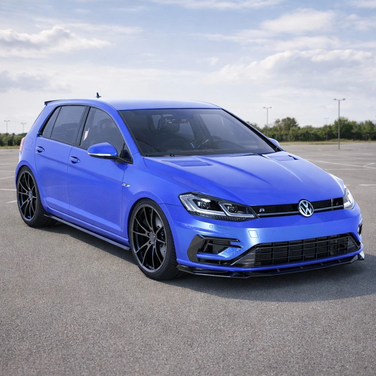 Apex Aero Design - Volkswagen Golf Mk7.5 R (2017-2020) - 6 Parça Body Kit