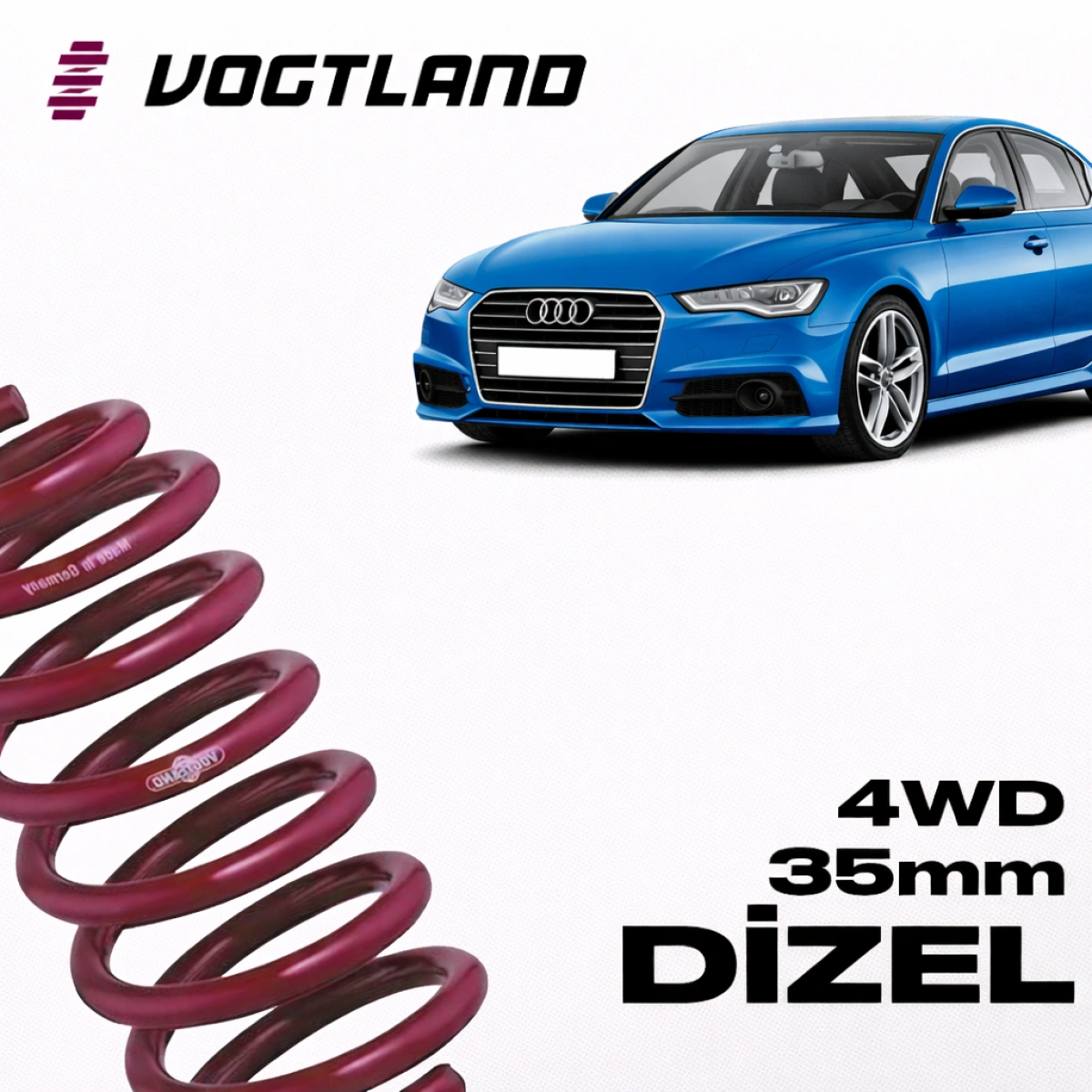 Vogtland 951705 Audi A6 C7 2.0 TDI 4WD 35 mm Spor Yay