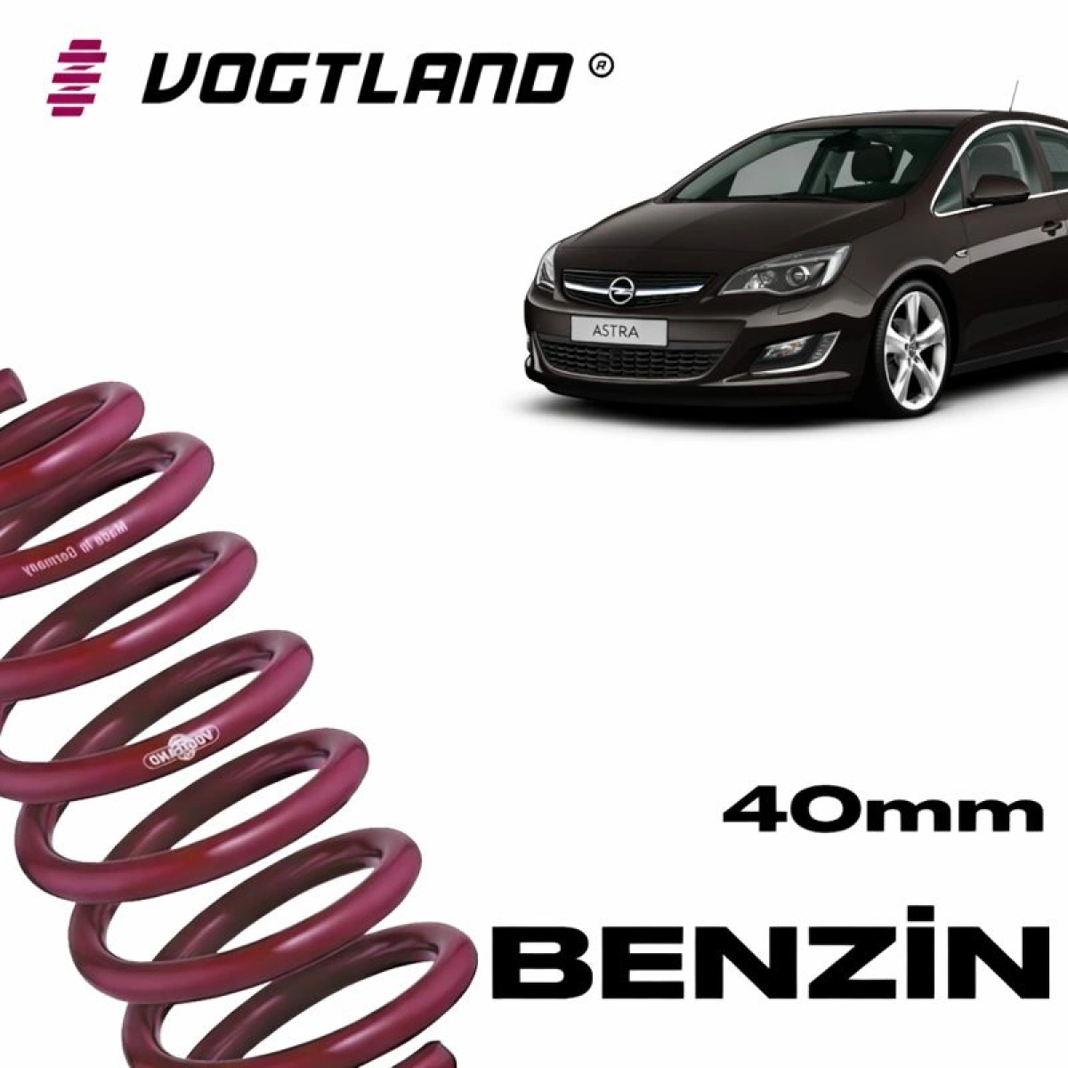 Vogtland 955026 Opel Astra J 40mm Spor Yay