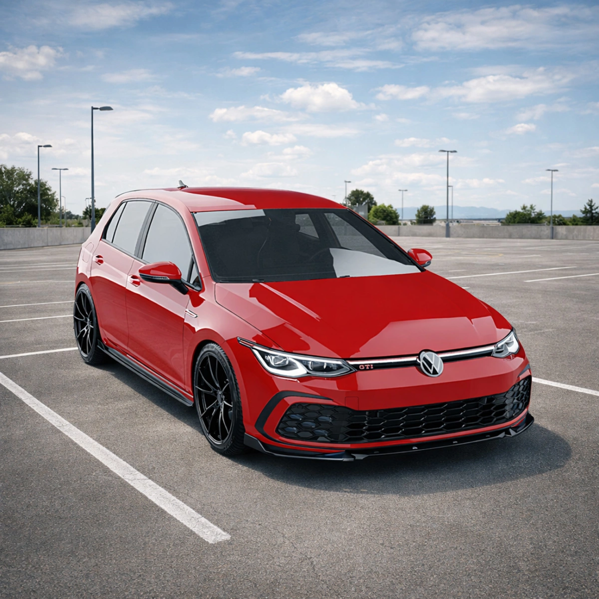 Apex Aero Design - Volkswagen Golf Mk8 GTI (2020-2024) - 7 Parça Body Kit