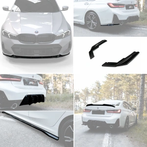 Apex Aero Design - BMW 3 Series G20-G21 M-Pack Facelift (2022+) - 7 Parça Body Kit