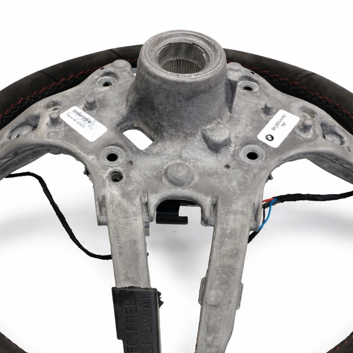BMW M Performance Elektronik Direksiyon Race Display - Alcantara - Karbon Fiber