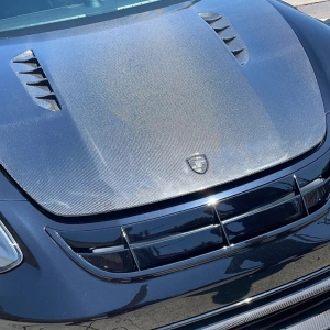 Porsche Design Kaput Arması Amblemi Mat Siyah - 95855967600