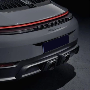 Porsche Design Cayenne Bagaj Yazısı Parlak Siyah - 9Y0853670041