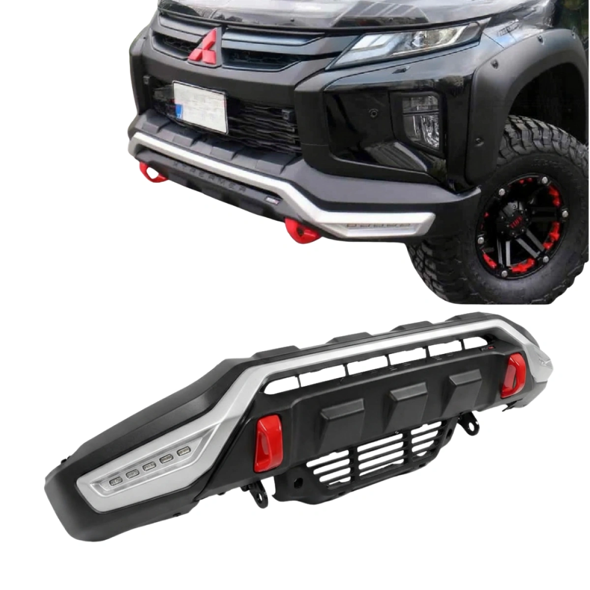 RBS Ön Tampon Mitsubishi L200 - Off-Road Güçlendirilmiş Ön Tampon