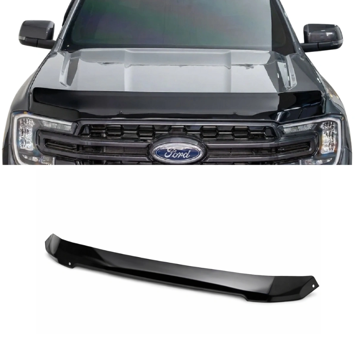 RBS Ön Kaput Rüzgarlığı Ford Ranger 2023+ Hood Deflector - Bug Shield