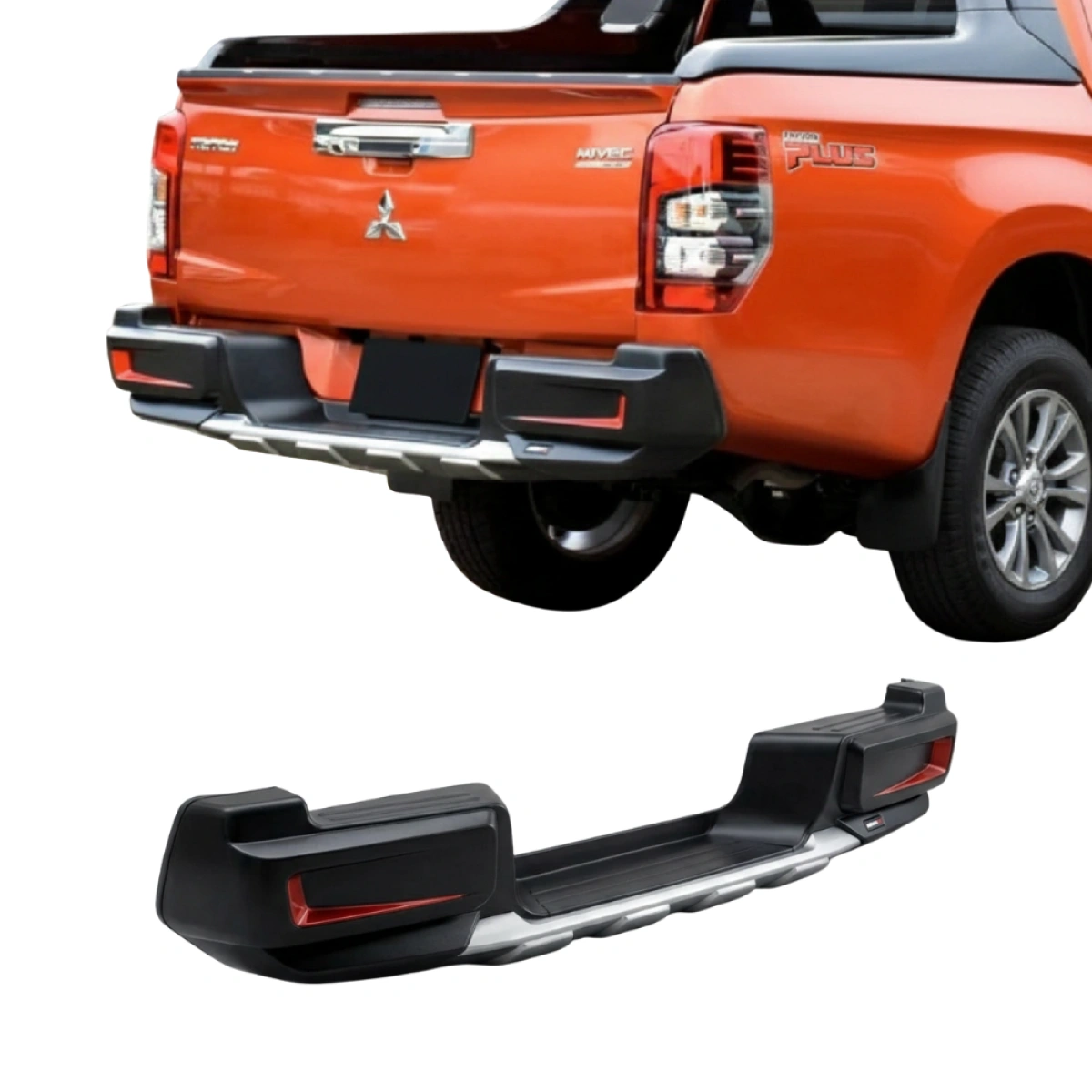 RBS Arka Tampon Mitsubishi L200 - Tampon Koruma Off-Road