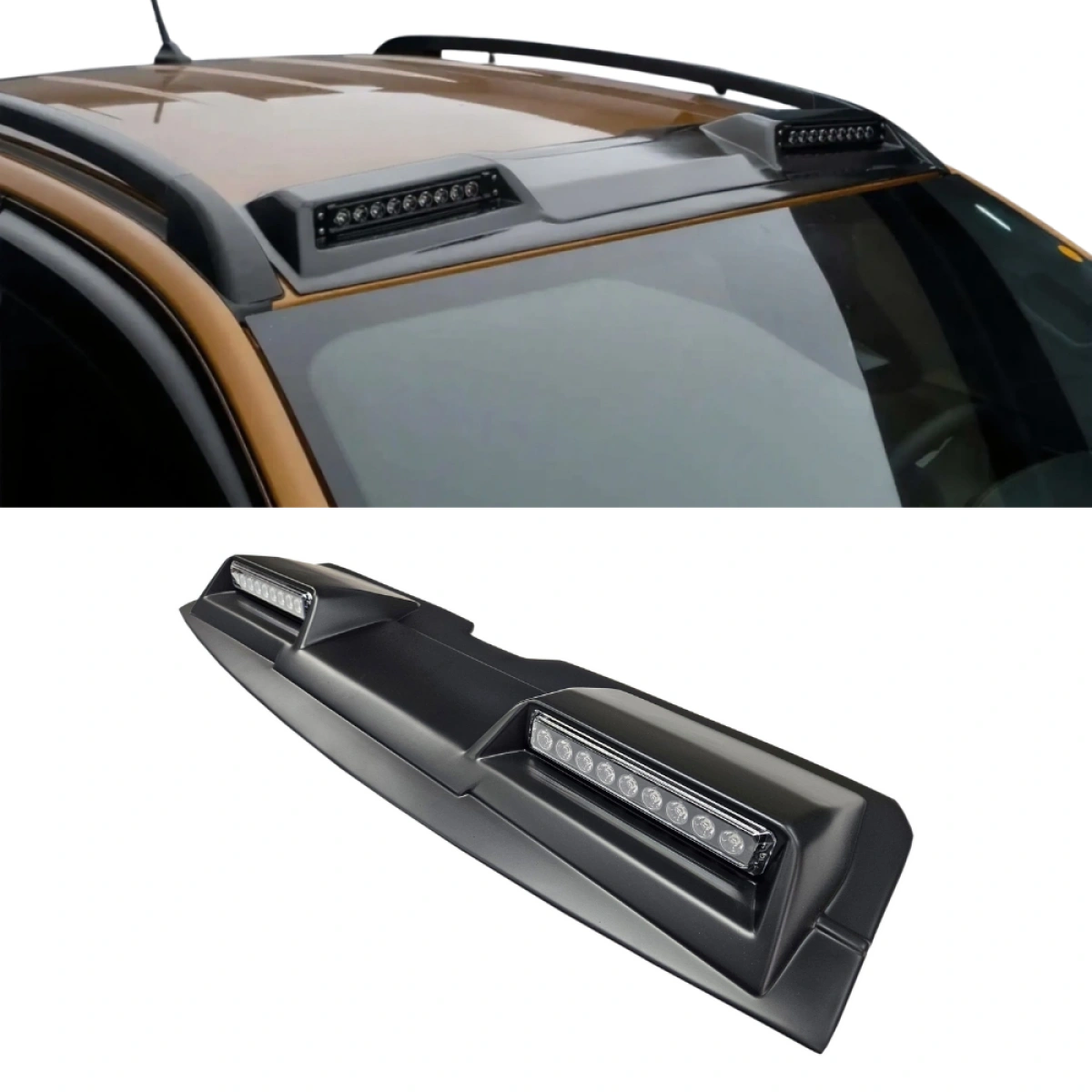 RBS Moonvisor - Ön Cam Tavan Vizörü Off-Road Aksesuar Mitsubishi L200