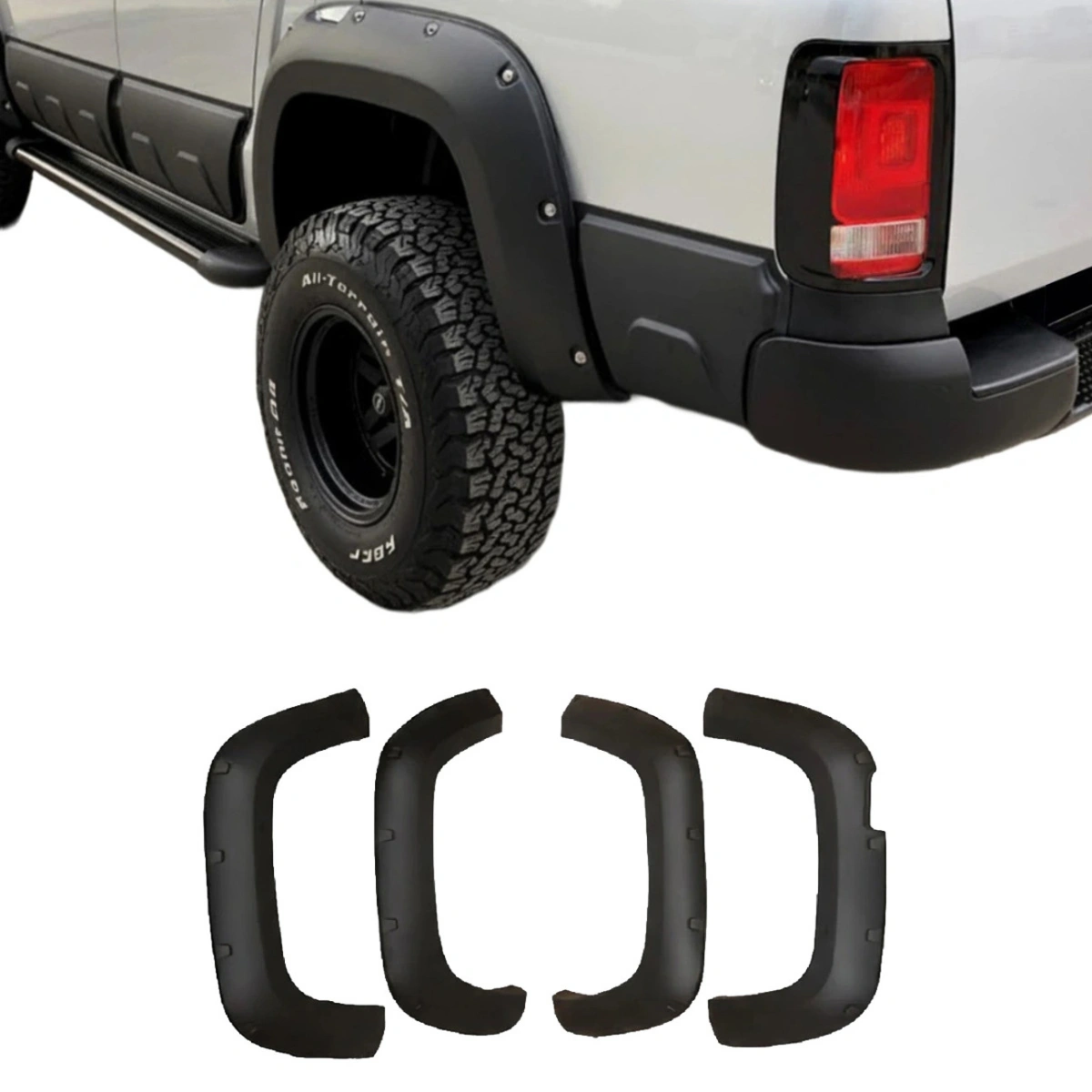 Apex Aero Design - Volkswagen Amarok (2010-2016) - Dodik - Çamurluk Kaplaması 4 Parça - Fender Flares