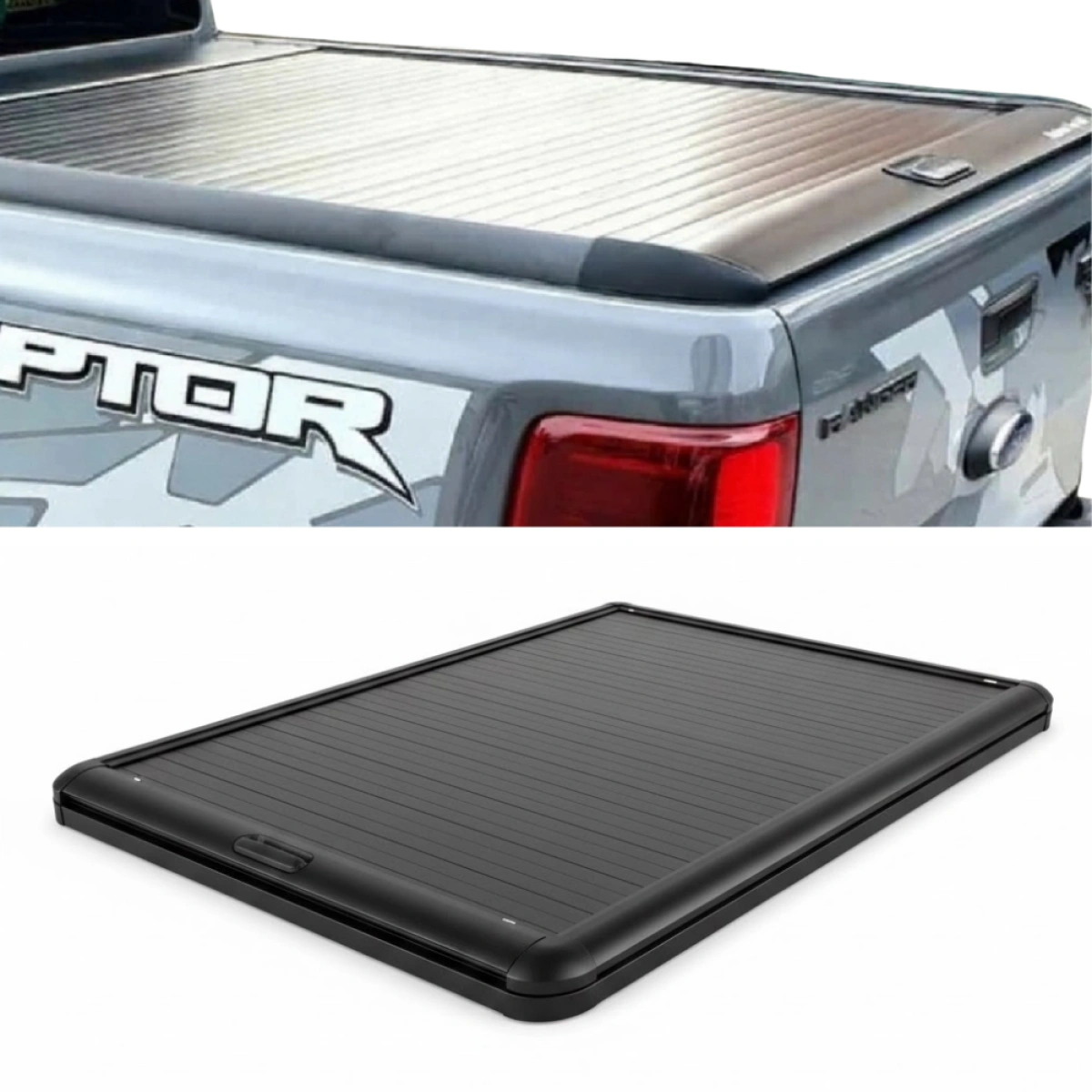 Maximus Top v1 Roller Ford Ranger XLT Sürgülü Kasa Kapağı (Siyah) - Tonneau Cover