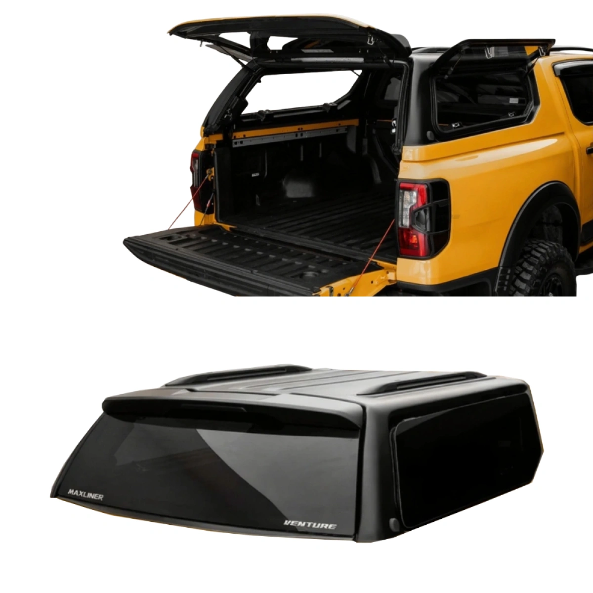Maxliner Venture Canopy Ford Ranger 2023+ Camlı Hardtop - Premium Kasa Kapağı