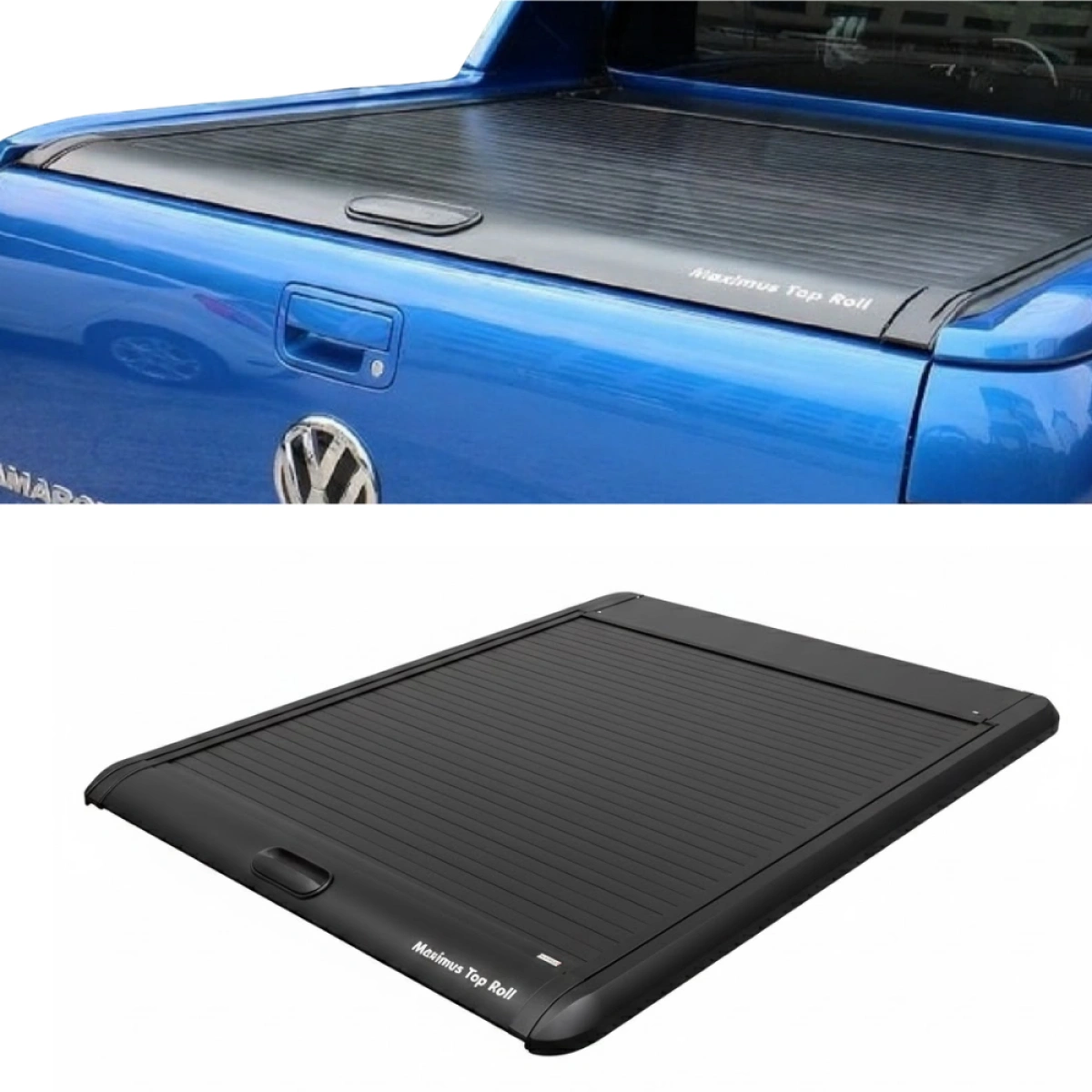 Maximus Top v1 Roller VW Amarok Aventura Sürgülü Kasa Kapağı (Siyah) - Tonneau Cover
