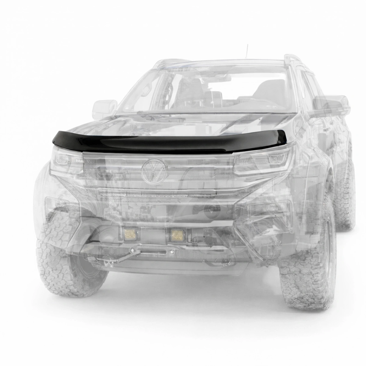 Airplex Ön Kaput Rüzgarlığı VW Amarok - Hood Deflector Kaput Koruma