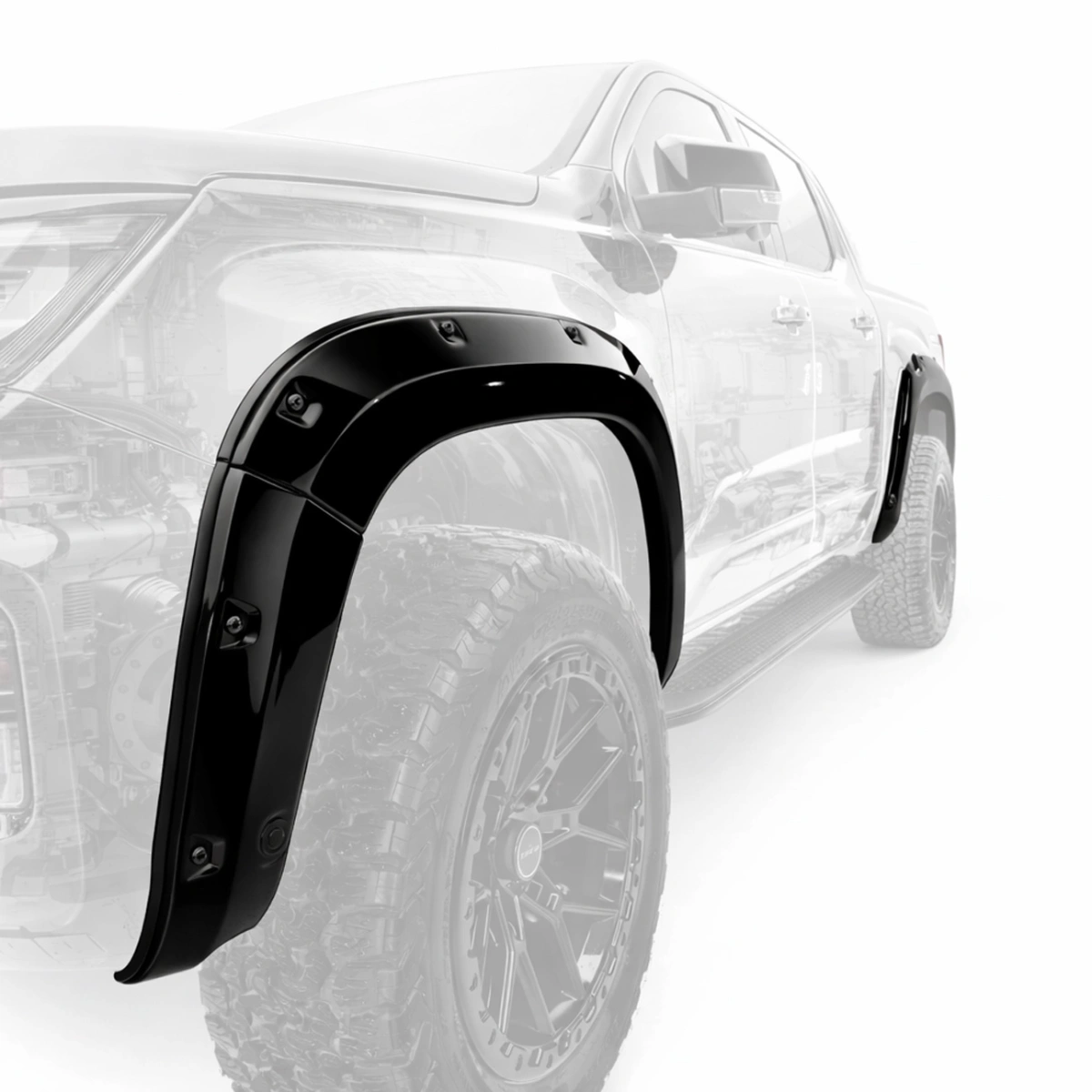 EGR Sport+ Dodik Takımı VW Amarok Çamurluk Genişletme ve Koruma Seti
