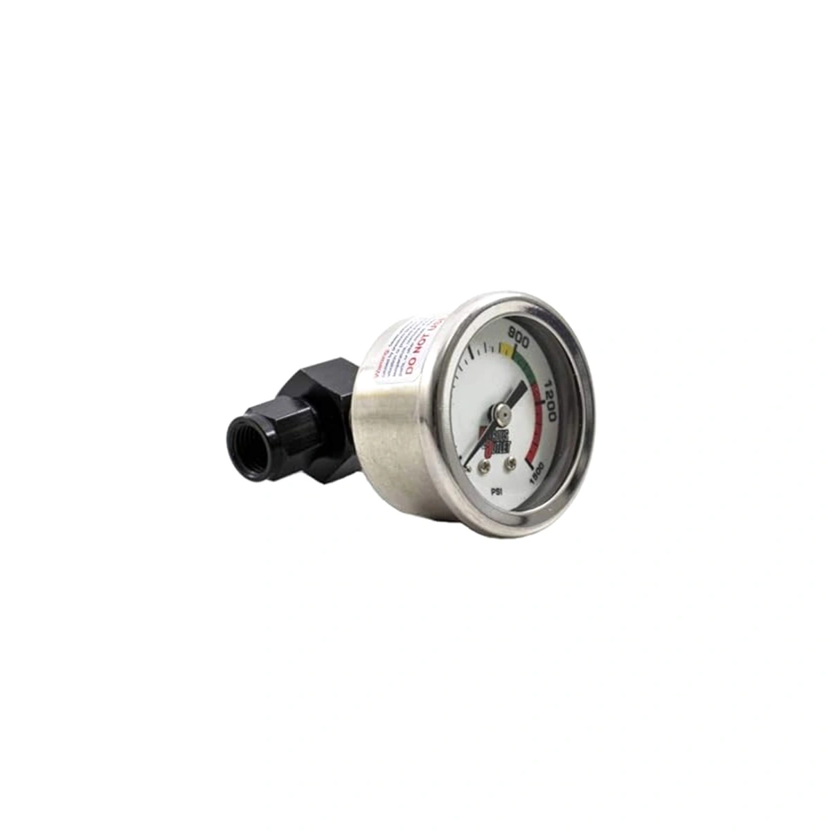 Nitrous Outlet Luminescent Nitröz Basınç Göstergesi 0-1500 PSI 1/8 NPT Paslanmaz