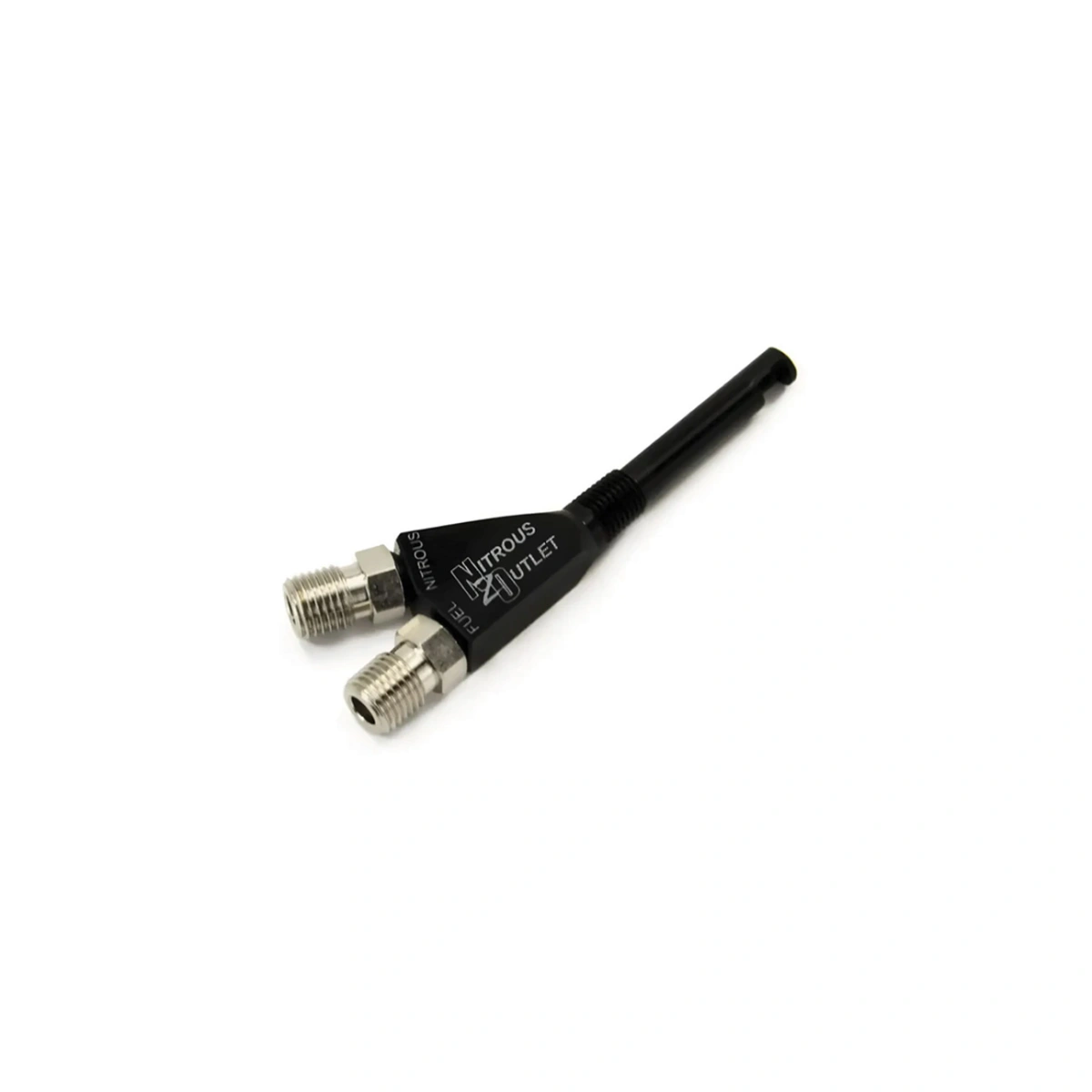 Nitrous Outlet 1/16 NPT 90° Extended Reach Wet Nitrous Nozul 175HP 3AN Alüminyum