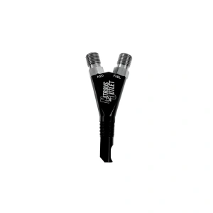 Nitrous Outlet 1/8 NPT 90° Wet Nitrous Nozul 250HP 3AN Alüminyum - 00-40000