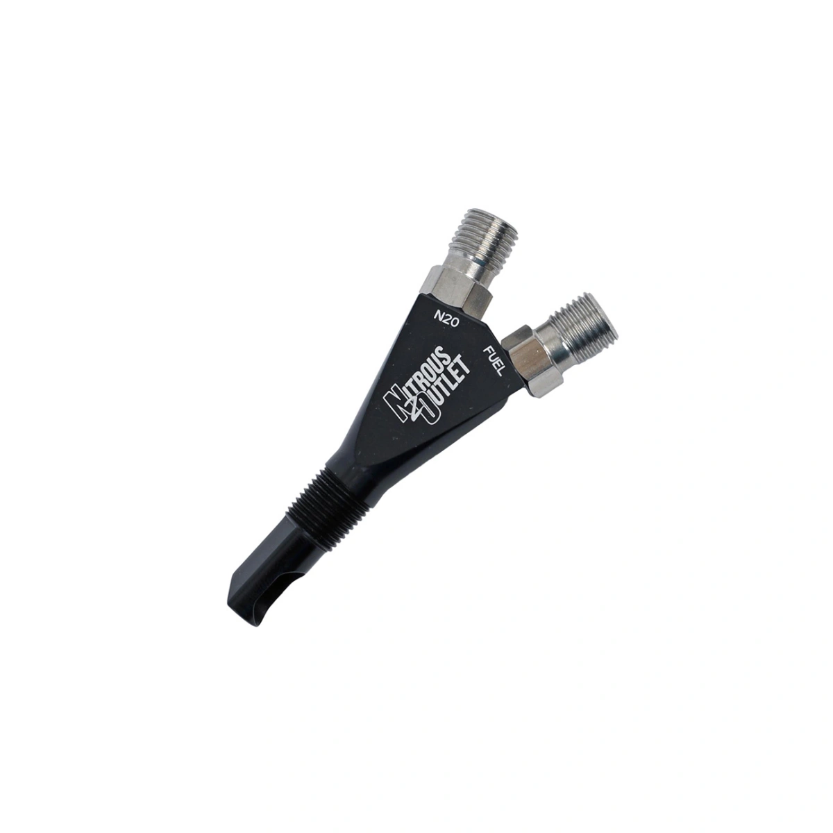 Nitrous Outlet 1/8 NPT 90° Wet Nitrous Nozul 250HP 3AN Alüminyum - 00-40000