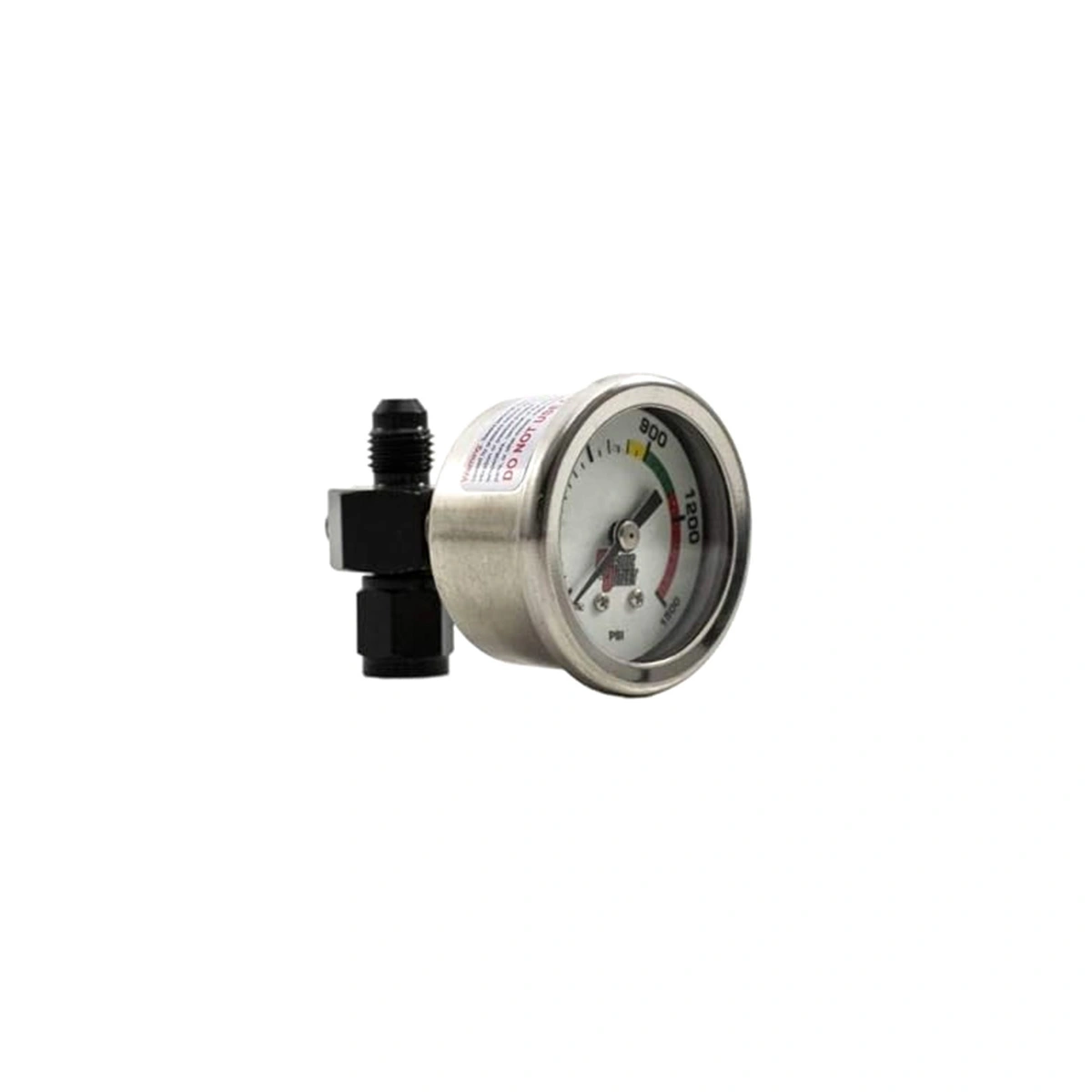Nitrous Outlet Luminescent Nitröz Basınç Göstergesi 0-1500 PSI 1/8 NPT Paslanmaz
