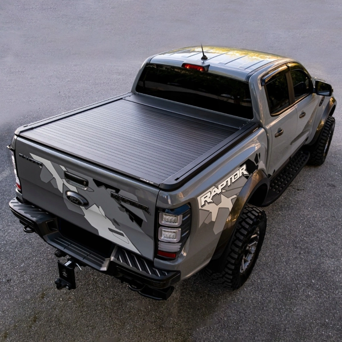 Maximus Top v2 Roller Cover Ford Ranger Raptor Sürgülü Kasa Kapağı (Siyah) - Tonneau