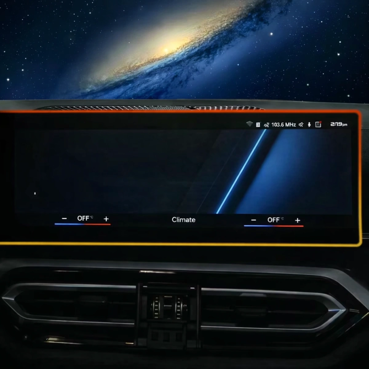 XPlagin Bmw 3-4, i3-i4 Serisi LCI Kasa Uyumlu ID8 Ekran Çerçeve Ambi̇yans