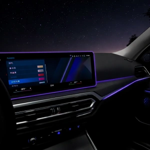 XPlagin Bmw 3-4, i3-i4 Serisi LCI Kasa Uyumlu ID8 Ekran Çerçeve Ambi̇yans