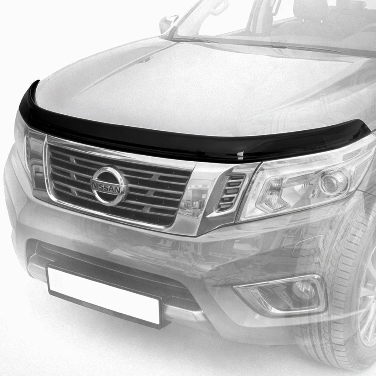 RBS Ön Kaput Rüzgarlığı - Hood Deflector Bug Shield Nissan NP300 Navara