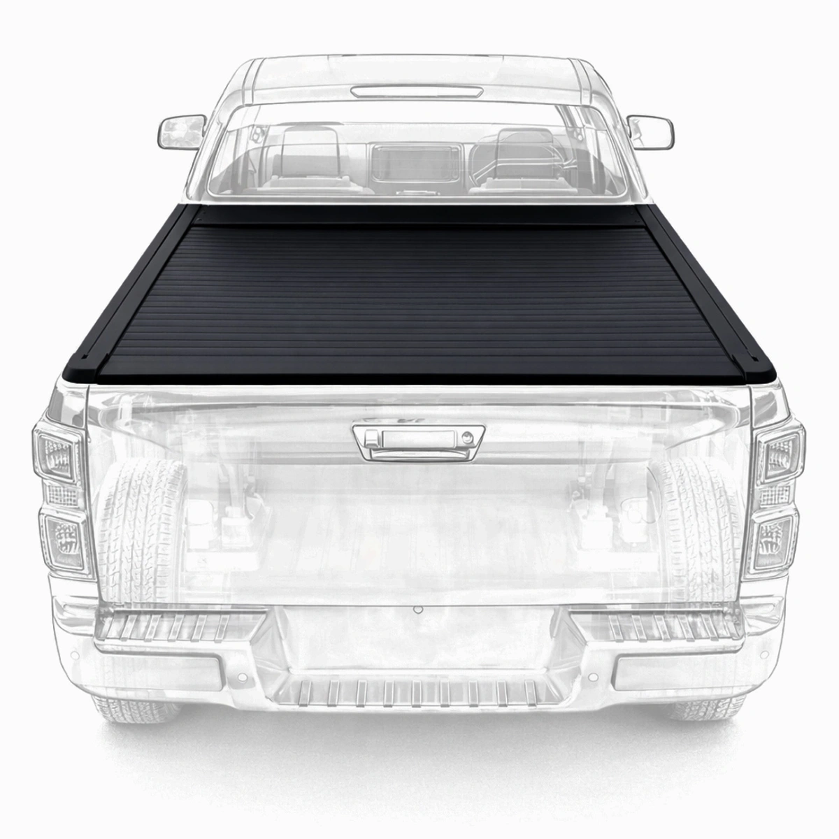Maximus Top Roller v2 Isuzu D-Max Sürgülü Kasa Kapağı (Siyah) - Tonneau Cover