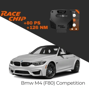 Race Chip Bmw M3 Serisi (F80) M3 3.0 T Competition 450 PS GTS 5 Black APP Bluetooth +80 PS +126 NM Tork Chip Tuning