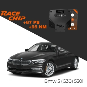 Race Chip Bmw 5 Serisi (G30) 530i 252 PS GTS 5 Black APP Bluetooth +67 PS +95 NM Tork Chip Tuning